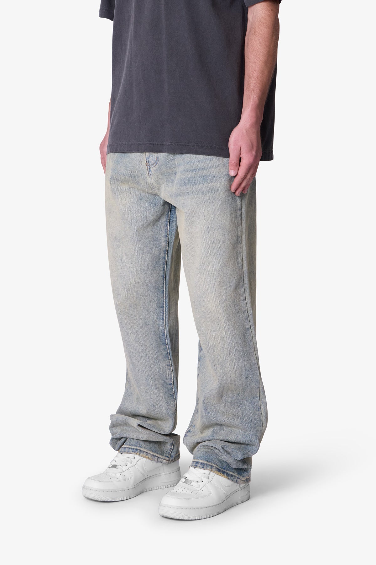 Baggy Denim - Light Vintage - 图片 3