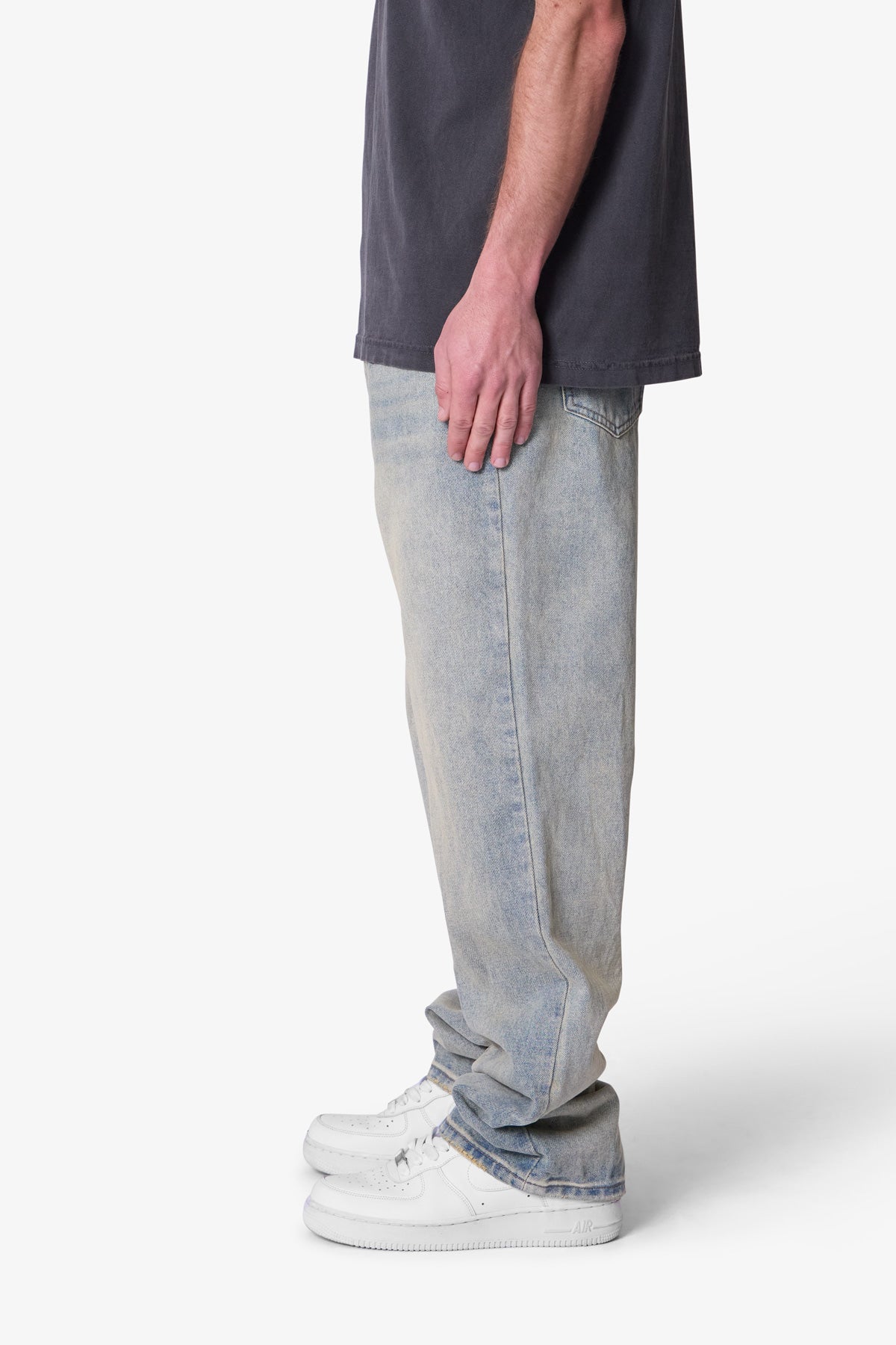 Baggy Denim - Light Vintage - 图片 4