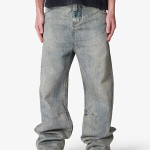 Baggy Moto Denim - Vintage Blue