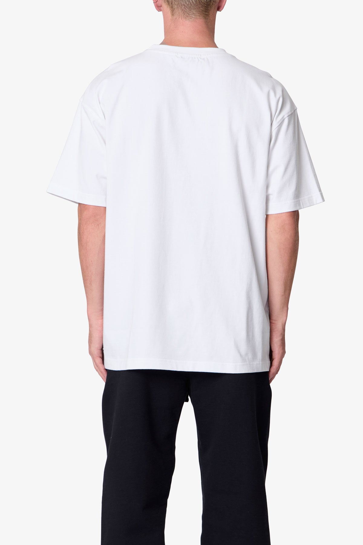 Heavy Basic Tee - White - 图片 5