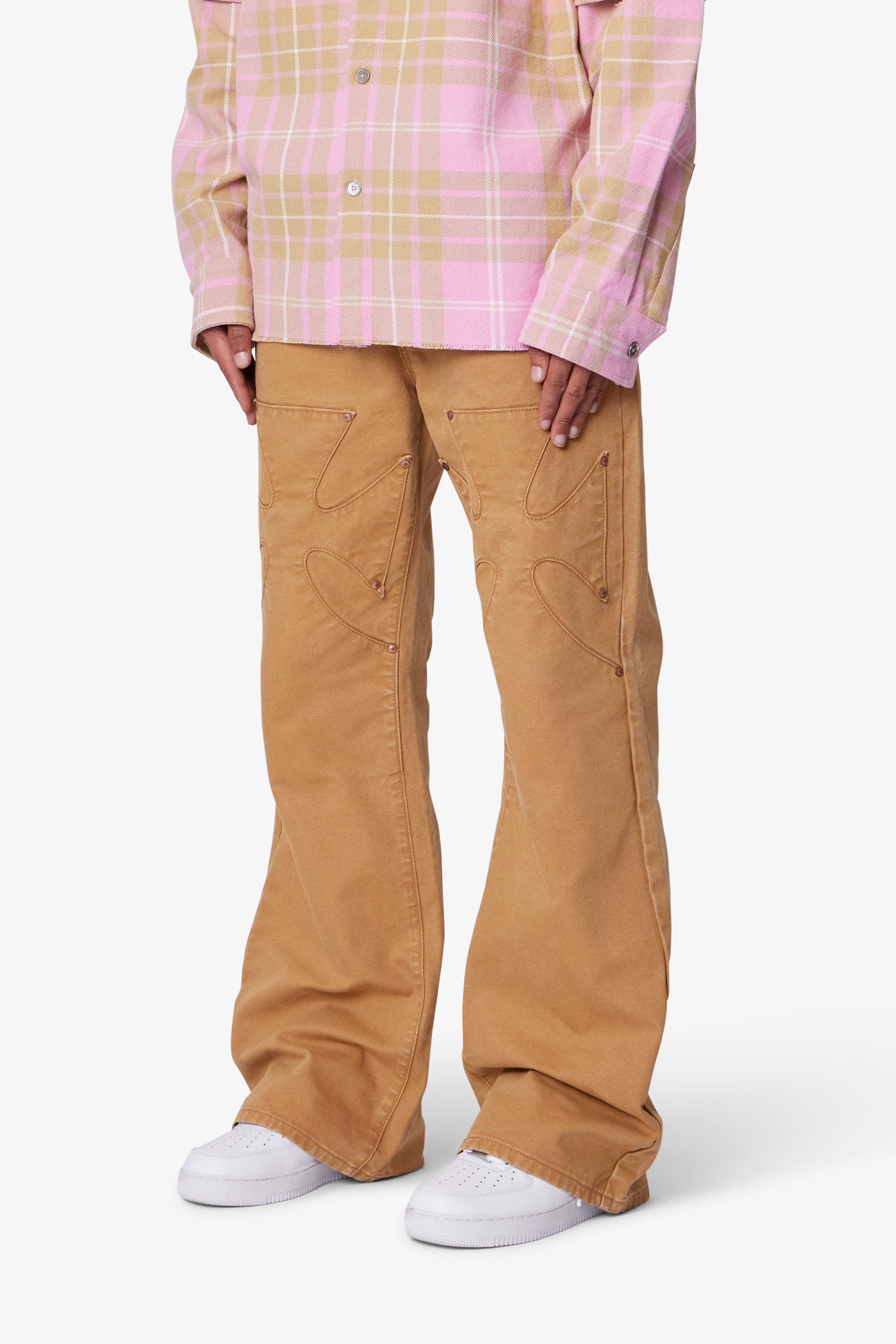 Iron Cross Denim - Tan - 图片 3