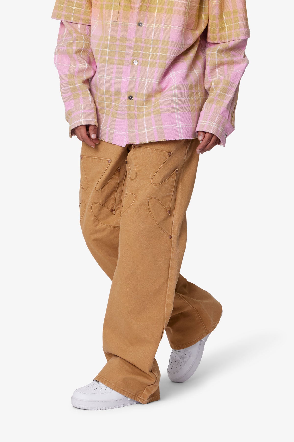 Iron Cross Denim - Tan - 图片 6