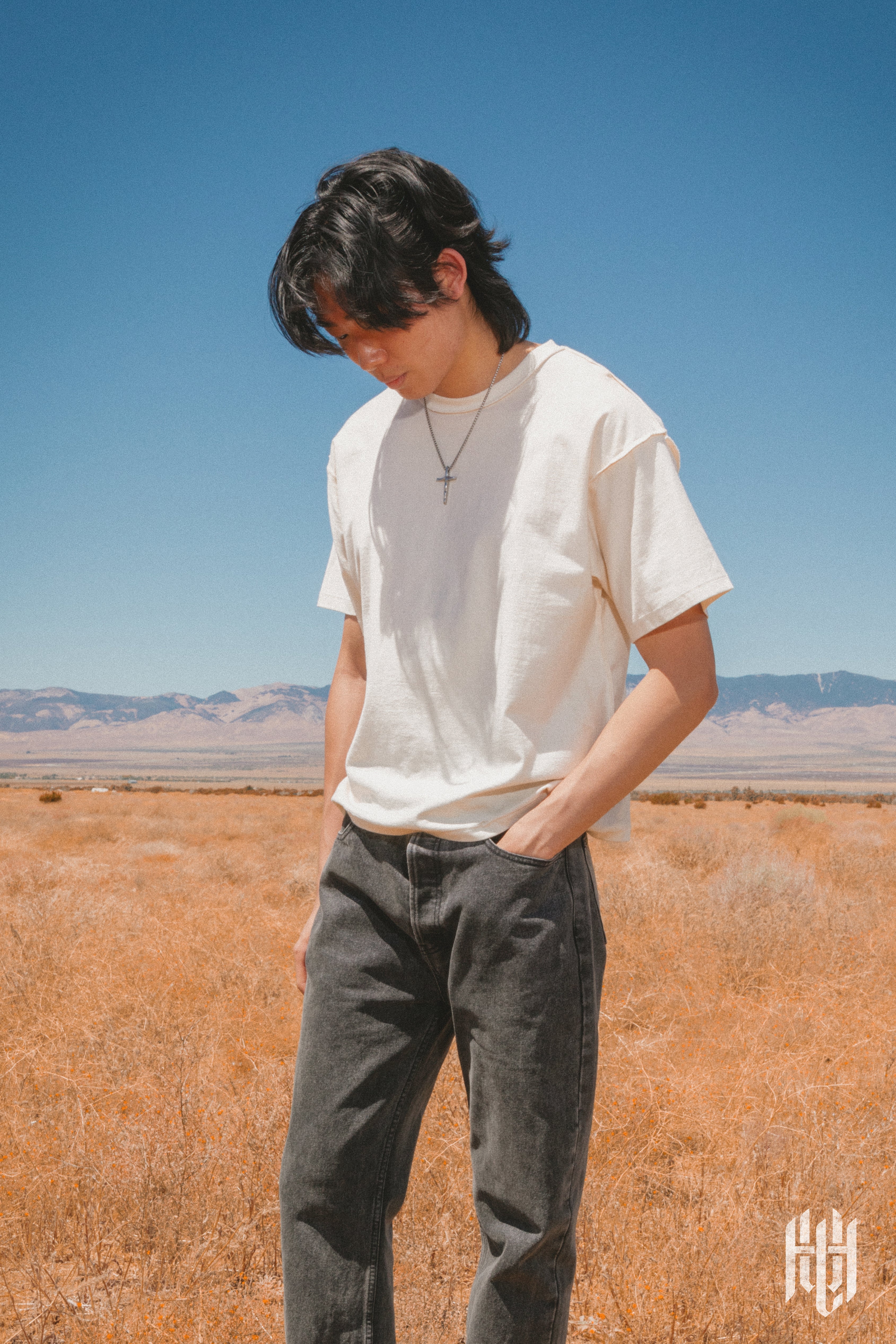 Light Perfect Vintage Tee - White - 图片 3