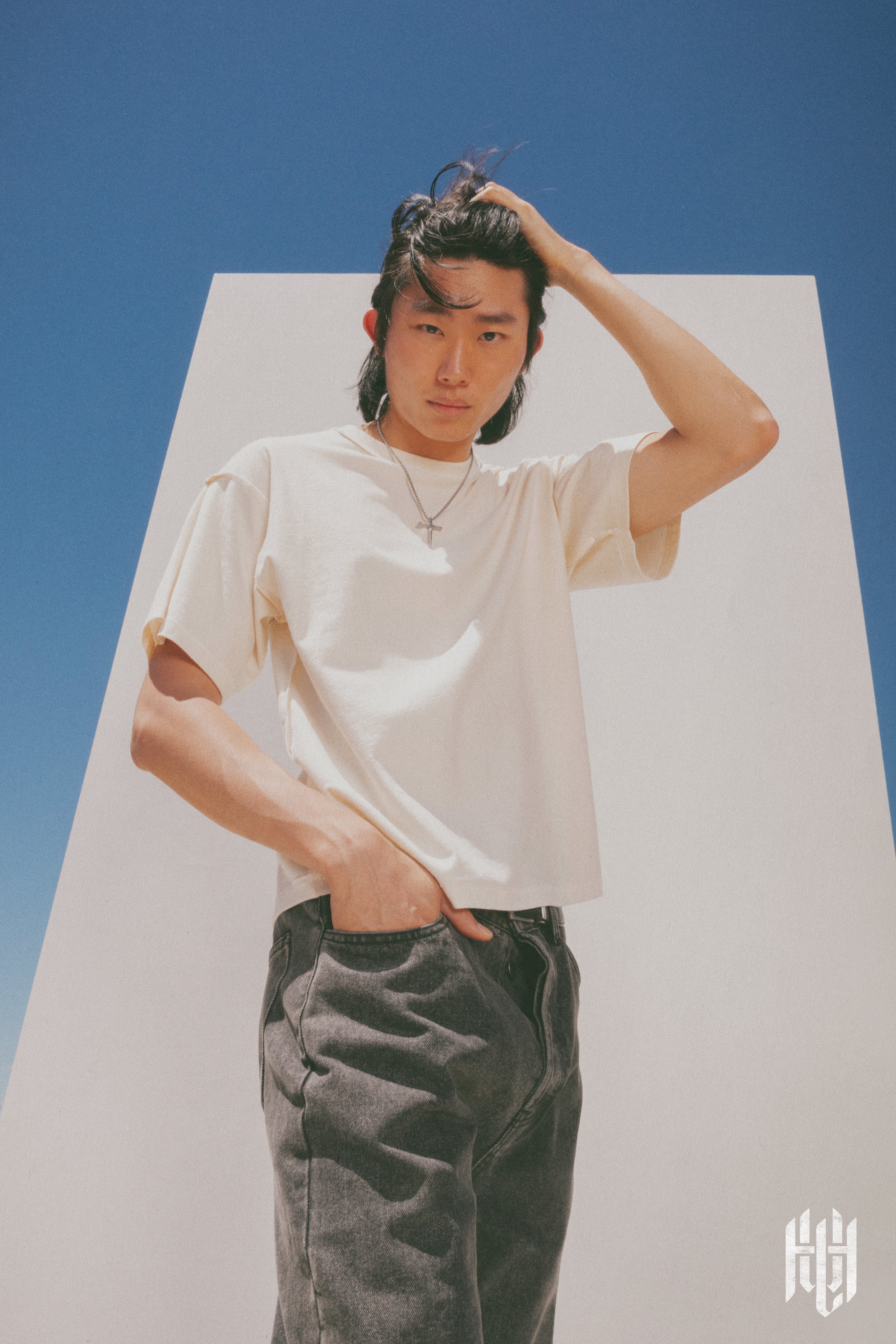 Light Perfect Vintage Tee - White - 图片 4