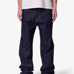 Raw Baggy Denim - Rinsed Indigo