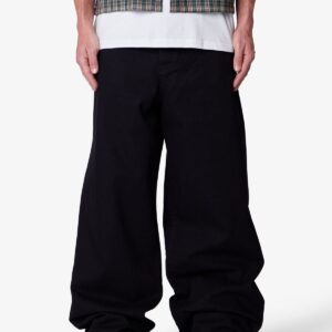 Raw Baggy Rave Denim - Washed Black