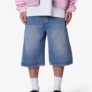 Ultra Baggy Denim Shorts - Medium Blue