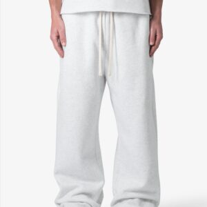 Washed Ultra Baggy Sweatpants - Heather Grey