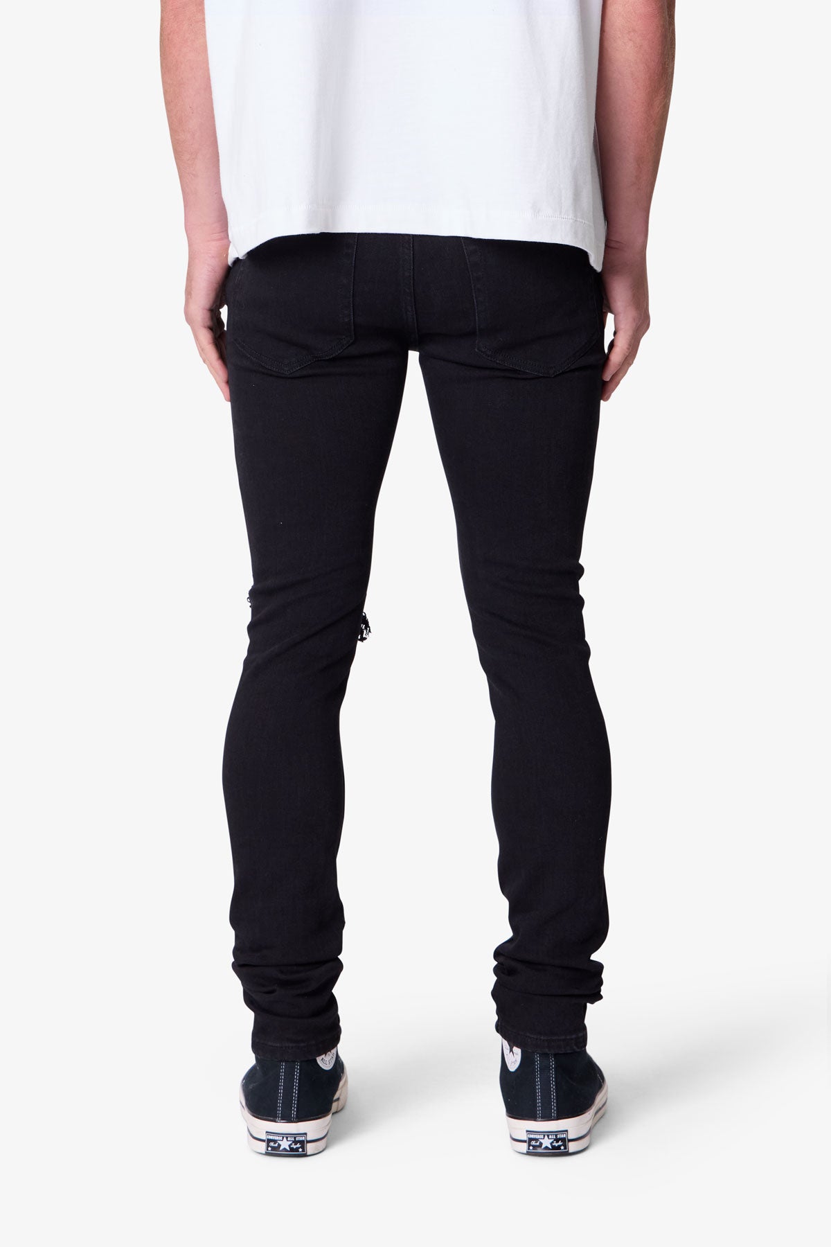 X1 Skinny Denim - Black - 图片 5